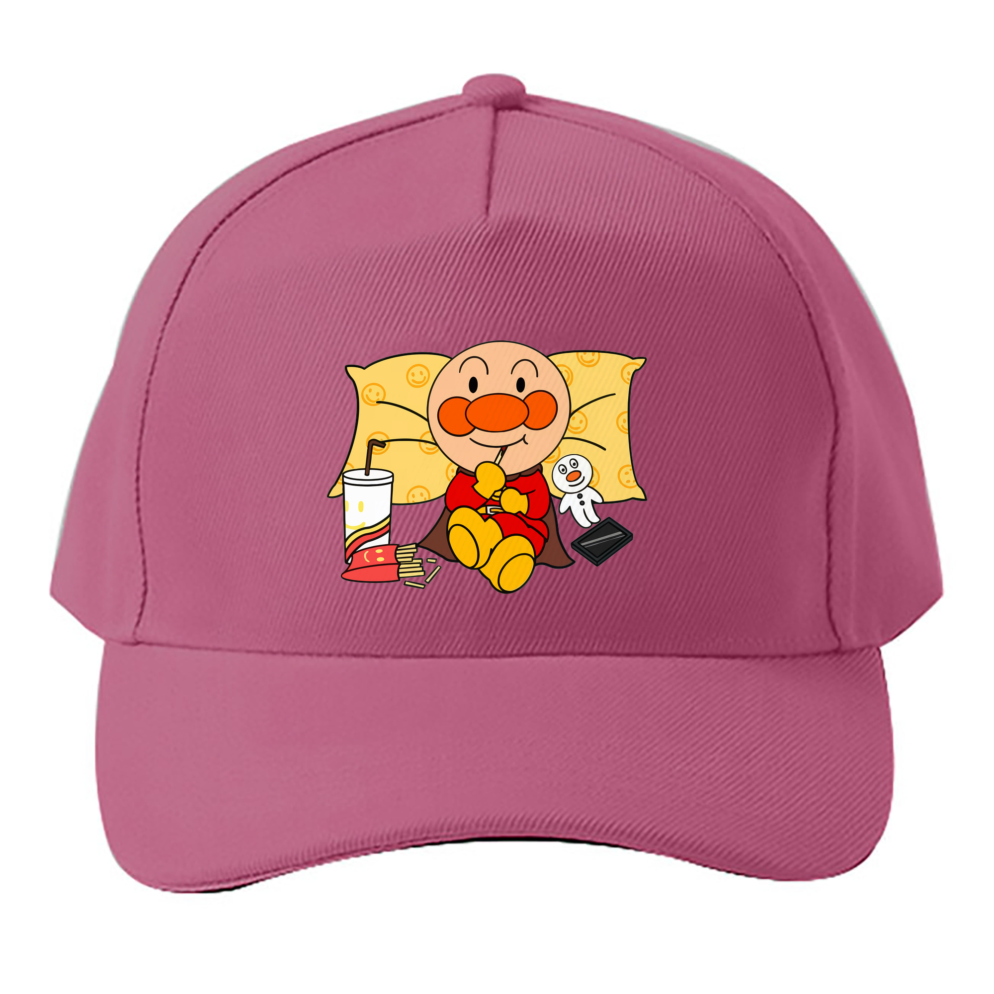 （画像用） アンパンマン Anpanman ベースボールキャップ 綿100％ 男女兼用 帽子 スポーツ